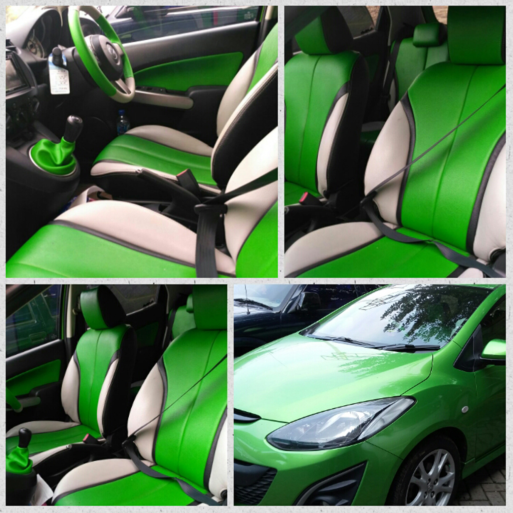 sarung jok mobil bekasi mazda 2 elegant